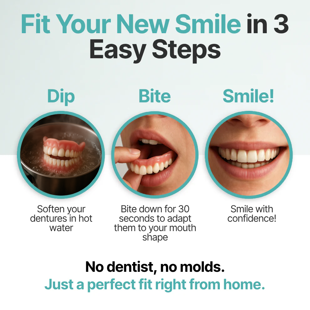 š Ends Today: 70% OFF! SEAGRIL⢠Custom-Fit Full Functional DenturesMake you more confident ā Made in the USA & FDA-Certified