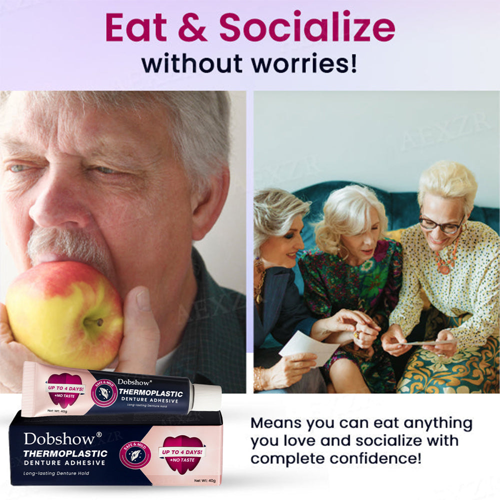 Thermoplastic Denture Adhesive ⏳ Durable Denture Retention