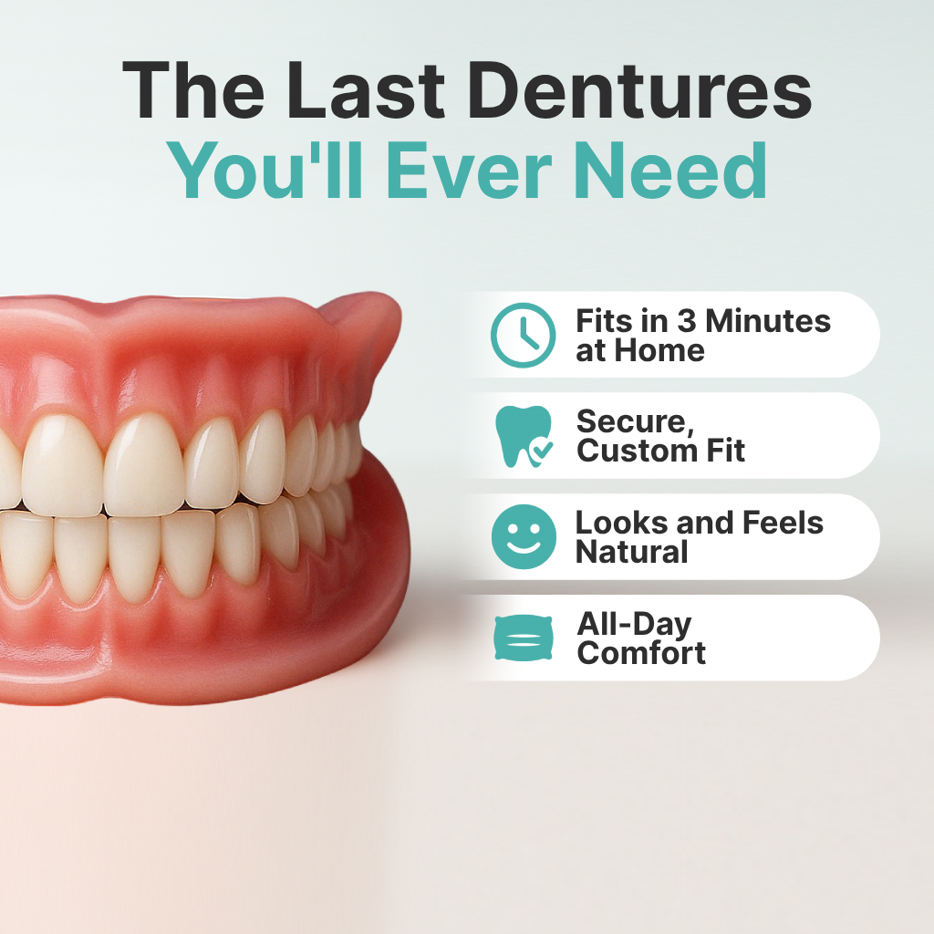 š Ends Today: 70% OFF! SEAGRIL⢠Custom-Fit Full Functional DenturesMake you more confident ā Made in the USA & FDA-Certified