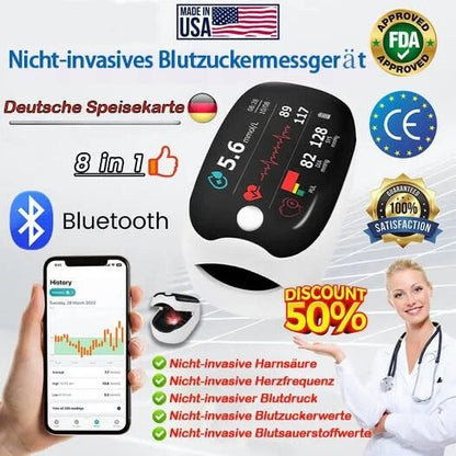 LAOZIK™ GlucoSense Laser Blood Glucose Monitoring Device ( USA )